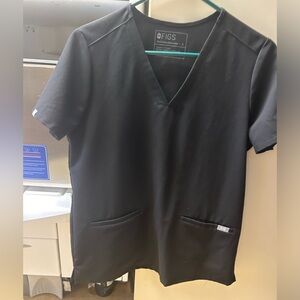Like new Fig Scrub pants grey / black tops & pants.all like new hardly worn ..